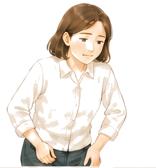 股関節の痛みのイラスト