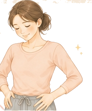 骨盤矯正のイラスト