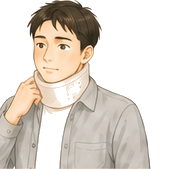 交通事故・労災のイラスト